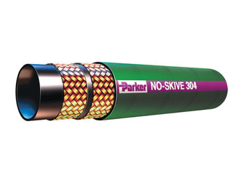 Medium Pressure Rubber Hydraulic Phosphate Ester Hose <h4 style="font-weight: bold;">Sold in 50ft</h4> 304 Series