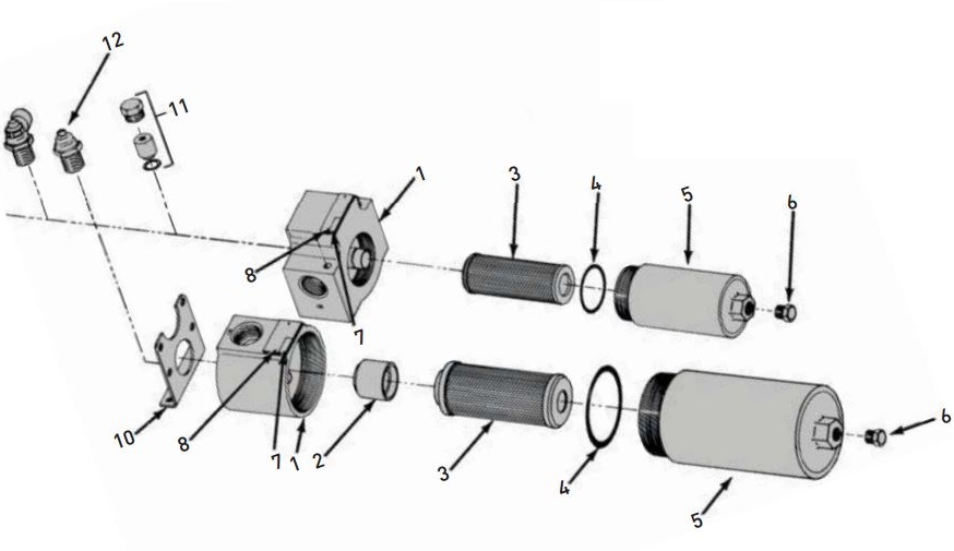 15P/30P Series High Pressure Oil Filter