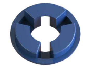 Magnaloy Model M400 Coupling Insert - Painted Blue Material (Nitrile )