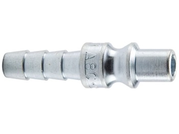 50 Series Pneumatic Manual Connect ARO Interchange Steel with Hose Barb 50 Series Steel Nipple - Hose Barb