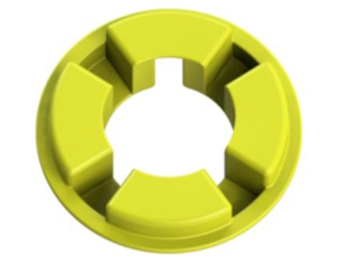 Magnaloy Model M500 Coupling Insert - Yellow Material (Urethane)