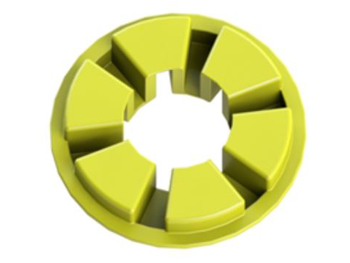 Magnaloy Model M600 Coupling Insert - Yellow Material (Urethane)