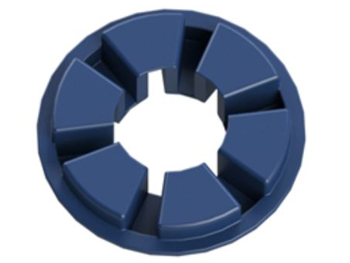 700 Model, Painted Blue Material, Magnaloy Coupling Insert (Nitrile) Magnaloy Model M700 Coupling Insert - Painted Blue Material (Nitrile )