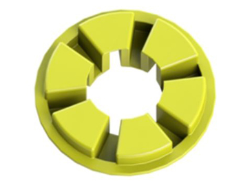 Magnaloy Model M900 Coupling Insert - Yellow Material (Urethane)