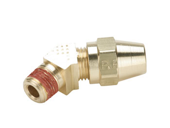 Male Elbow 45° - Compression Transportation Fitting Air Brake-AB VS279AB