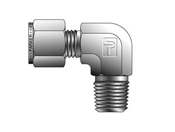 16-16 CBZ-S CPI Inch Tube NPT Male Elbow - CBZ