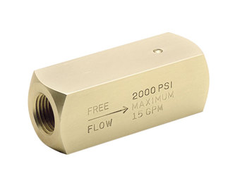 C600B65 Colorflow Check Valve - NPT