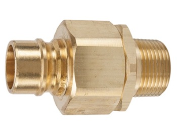 H Series Brass Nipple - Male Thread