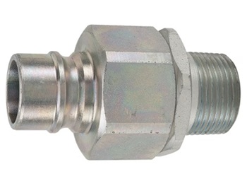 H Series Steel Nipple - Male Thread