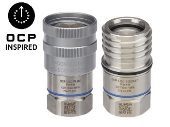 Parker's CDT Series flat-face threaded quick disconnects are engineered for CDU and pump liquid cooling systems in data centers, servers, and supercomputers. Designed to the OCP-based LQC V2 specification, they deliver secure, leak-resistant connections and reliable cooling performance. CDT Series LQC, Liquid Cooling CDU Quick Disconnects