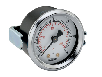 NOSHOK - 100 Series Gauge - Steel Case - Panel Mount