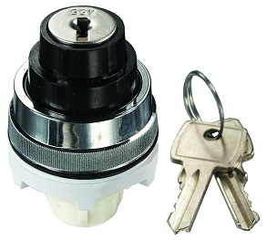 Clippard Key Twist 90° Maintained 30mm
