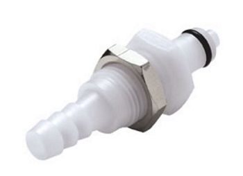 PMCD4204 Pane Mount Hose Barb Insert - PMC Series