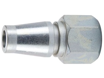 TL Series Twist-Lock Pneumatic Push-to-Connect Schrader Steel Coupler Female Pipe TL Series Steel Nipple - Female Pipe