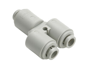 Union Y - Push-to-Connect Water & Beverage Fitting TrueSeal WY