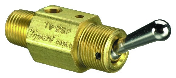 Toggle Spool Valve with Detented Actuation - TV Series
