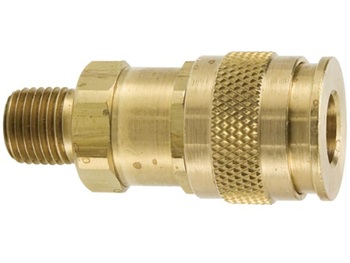 UC Series Pneumatic Push-to-Connect Universal Brass Male Pipe UC Series Brass Coupler - Male Pipe