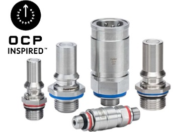 The Parker UQD Series flat-face quick disconnects are connectors designed for liquid cooling systems used in data centers, servers, and supercomputers. UQD Series Universal Quick Disconnect Coupling