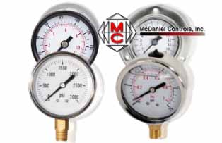 McDaniel Stainless Steel, Brass Gauges